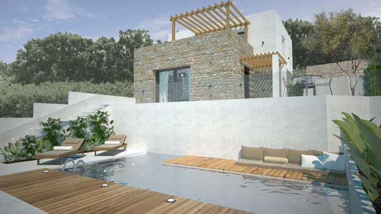 house design in chania - new house construction chania Crete