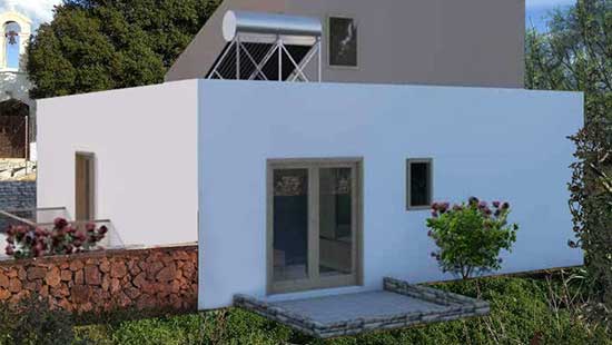 prefabricared houses in Chania Crete- Atlas Group prefabricated Houses
